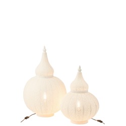 LAMP ALADIN METAL WHIT L