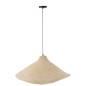 Lampe suspendue en roseau blanc 82x82x34 cm Lampe suspendue en roseau blanc 82x82x34 cm