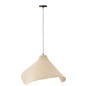 Lampe suspendue en roseau blanc 82x82x34 cm Lampe suspendue en roseau blanc 82x82x34 cm