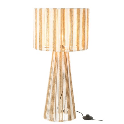 LAMP STRI STRING MET/PA WH/NA