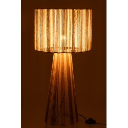 LAMP STRI STRING MET/PA WH/NA