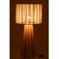 Candeeiro em cordas bege 36x36x69 cm Candeeiro em cordas bege 36x36x69 cm
