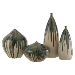 Vase peint en céramique 40x40x45 cm