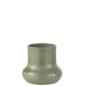 Vaso di fiori in ceramica grigio-blu 21x21x21 cm