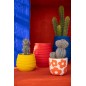 Macetero de cerámica rojo 21*18*23 cm