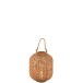 Lanterne naturelle en jacinthe d'eau 39 x 31.5 x 31.5 cm Lanterne naturelle en jacinthe d'eau 39 x 31.5 x 31.5 cm