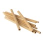 Boîte de 8 pailles en bambou naturel H20cm