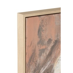 Tableau savane en plastique marron 100x140cm