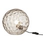 Lampe boule en vere gris clair 42x45x45cm Lampe boule en vere gris clair 42x45x45cm
