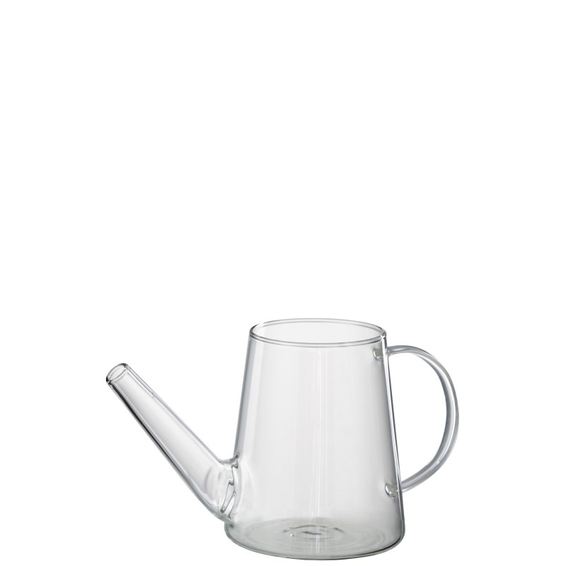 Arrosoir en verre transparent 20.5x10x11.5 cm Arrosoir en verre transparent 20.5x10x11.5 cm