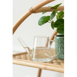 Arrosoir en verre transparent 20.5x10x11.5 cm