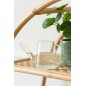 Arrosoir en verre transparent 20.5x10x11.5 cm Arrosoir en verre transparent 20.5x10x11.5 cm