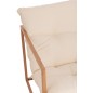 Chaise 1 personne en métal naturel 80x66x81 cm Chaise 1 personne en métal naturel 80x66x81 cm