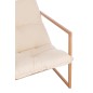 Chaise 1 personne en métal naturel 80x66x81 cm Chaise 1 personne en métal naturel 80x66x81 cm
