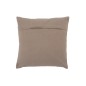 Cuscino quadrato in cotone marrone 45x45cm Cuscino quadrato in cotone marrone 45x45cm