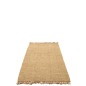 Tapis rectangulaire tricot en textile naturel 243x162x2 cm Tapis rectangulaire tricot en textile naturel 243x162x2 cm