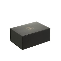 Coffret cadeau en Papier Noir 28x20x12cm