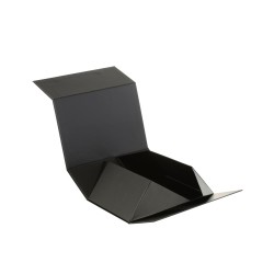 Coffret cadeau en Papier Noir 28x20x12cm
