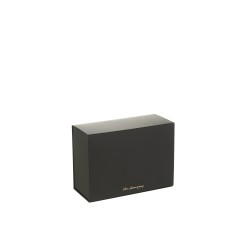 Coffret cadeau en Papier Noir 28x20x12cm