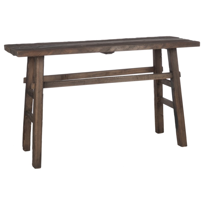 Consola de Madera Natural 140x50x85cm