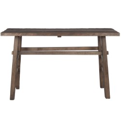 Console en Bois Naturel 140x50x85cm