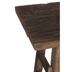Console en Bois Naturel 140x50x85cm