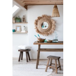 Console en Bois Naturel 140x50x85cm