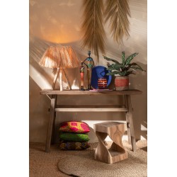 Console en Bois Naturel 140x50x85cm
