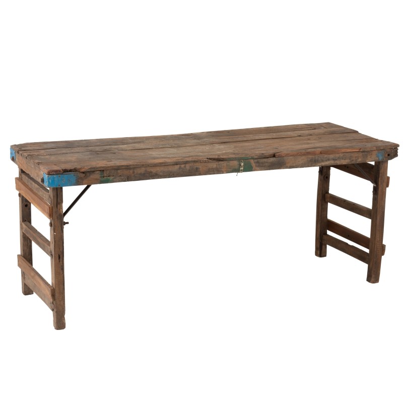 Console en Bois Marron 152x58x70,5cm Console en Bois Marron 152x58x70,5cm