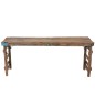 Console en Bois Marron 152x58x70,5cm Console en Bois Marron 152x58x70,5cm