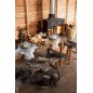 Console en Bois Marron 152x58x70,5cm Console en Bois Marron 152x58x70,5cm
