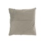 Coussin sequins en velours rose et gris 45x45cm Coussin sequins en velours rose et gris 45x45cm