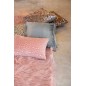 Coussin sequins en velours rose et gris 45x45cm Coussin sequins en velours rose et gris 45x45cm