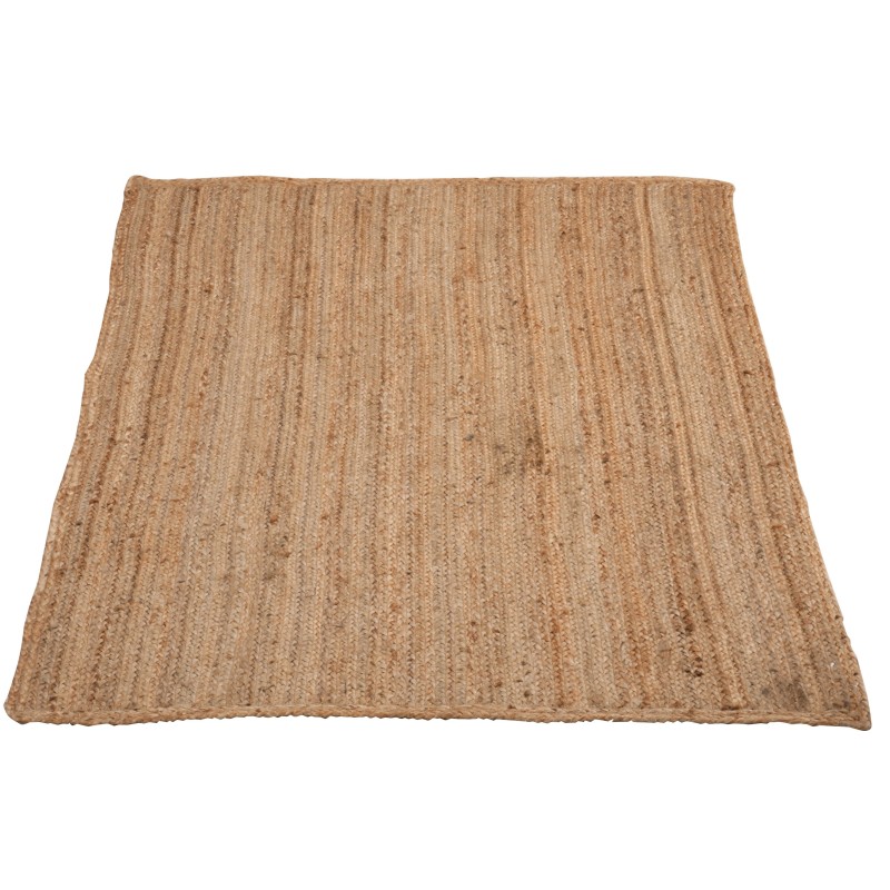 ALFOMBRA RECTANGULAR YUTE NATURAL 120X180CM