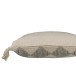 Cuscino quadrato all'uncinetto in cotone rosa 45x45cm Cuscino quadrato all'uncinetto in cotone rosa 45x45cm