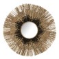 Mirror Melissa Straw Natural/Black Small