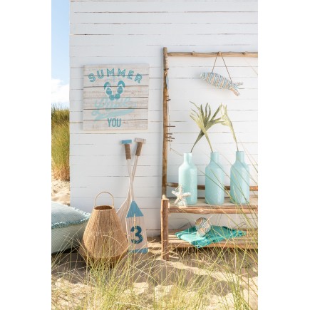 Farol dantya yute natural Alt. 48 cm