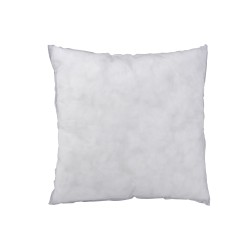 Rembourrage de coussin en polyester blanc 60x60cm