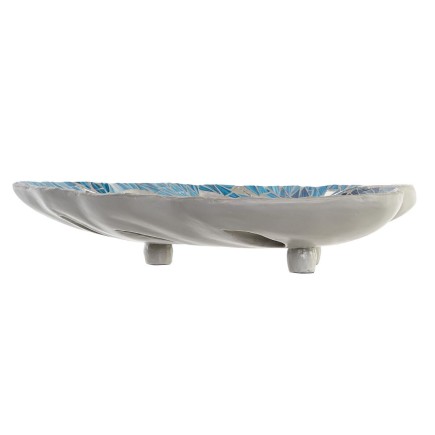 Centre de Table DKD Home Decor Verre Résine (43 x 36 x 9 cm) (2 Unités)