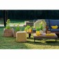 Plante décorative DKD Home Decor Rose Métal Jaune PVC (30 x 30 x 78 cm) (2 Unités)