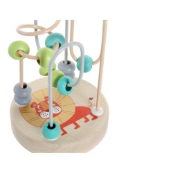 Jeu en bois DKD Home Decor Bois (4 pcs) (9 x 9 x 12 cm)