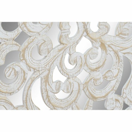 Decoración de Pared DKD Home Decor Espejo Madera MDF (120 x 3 x 120 cm)