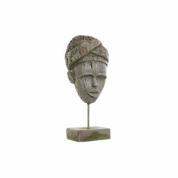 Figurine Décorative DKD Home Decor Fibre de Verre Métal Africaine (20 x 12 x 55 cm)