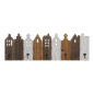 Patère Portemanteau Thyann Blanc Marron Métal Bois de paulownia Maisons (91 x 9,5 x 29,5 cm) Patère Portemanteau Thyann Blanc Marron Métal Bois de paulownia Maisons (91 x 9,5 x 29,5 cm)