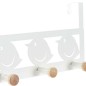 Perchero para Puertas DKD Home Decor 8424001835553 Pájaros Blanco Negro Metal Madera MDF 28,5 x 9,5 x 16 cm (2 Unidades) Perchero para Puertas DKD Home Decor 8424001835553 Pájaros Blanco Negro Metal Madera MDF 28,5 x 9,5 x 16 cm (2 Unidades)