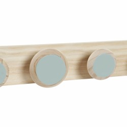Portemanteau DKD Home Decor 48 x 6 x 7,5 cm Tropical Bois MDF (2 Unités)