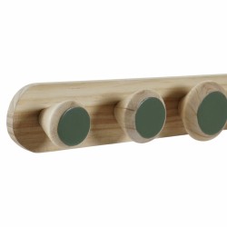 Portemanteau DKD Home Decor 48 x 6 x 7,5 cm Tropical Bois MDF (2 Unités)