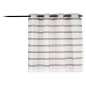 Rideau Visillo Rayures Gris Polyester (140 x 260 cm)