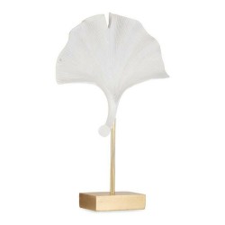 Figurine Décorative Fleur Blanc Polyrésine (8 x 37 x 24,5 cm)