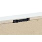 Figurine Décorative DKD Home Decor 40 x 3,5 x 20 cm Marron Blanc Barco